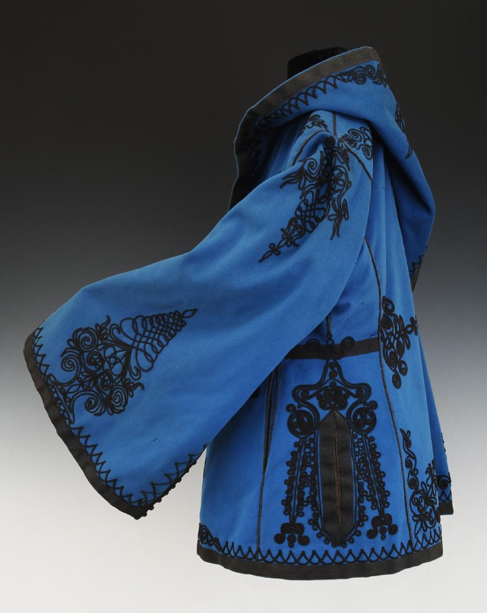 Hooded Jacket Of An Officer Of The African Hunters, Second Empire. -photo-4