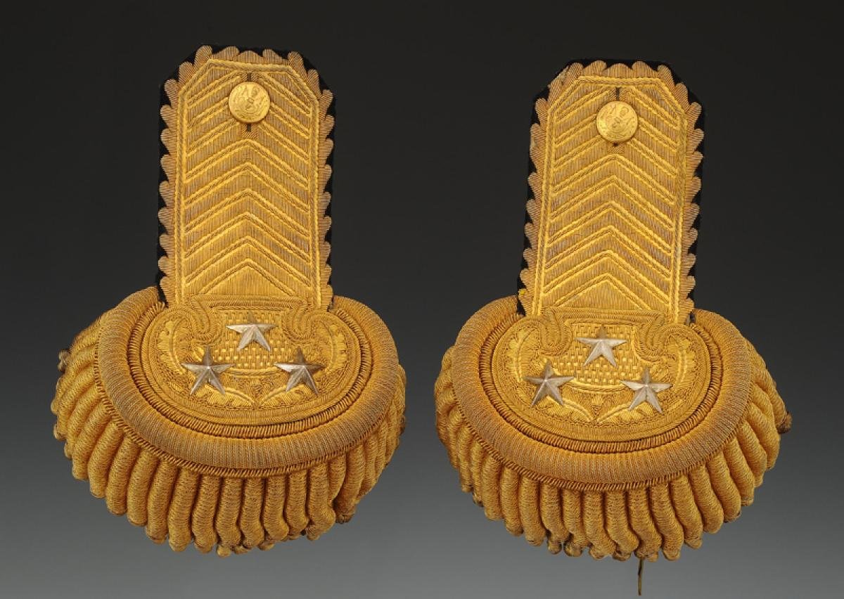 Pair Of Lieutenant General's Shoulder Boards, Model 1830, July Monarchy. -photo-2