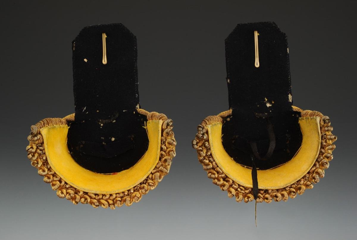 Pair Of Lieutenant General's Shoulder Boards, Model 1830, July Monarchy. -photo-4