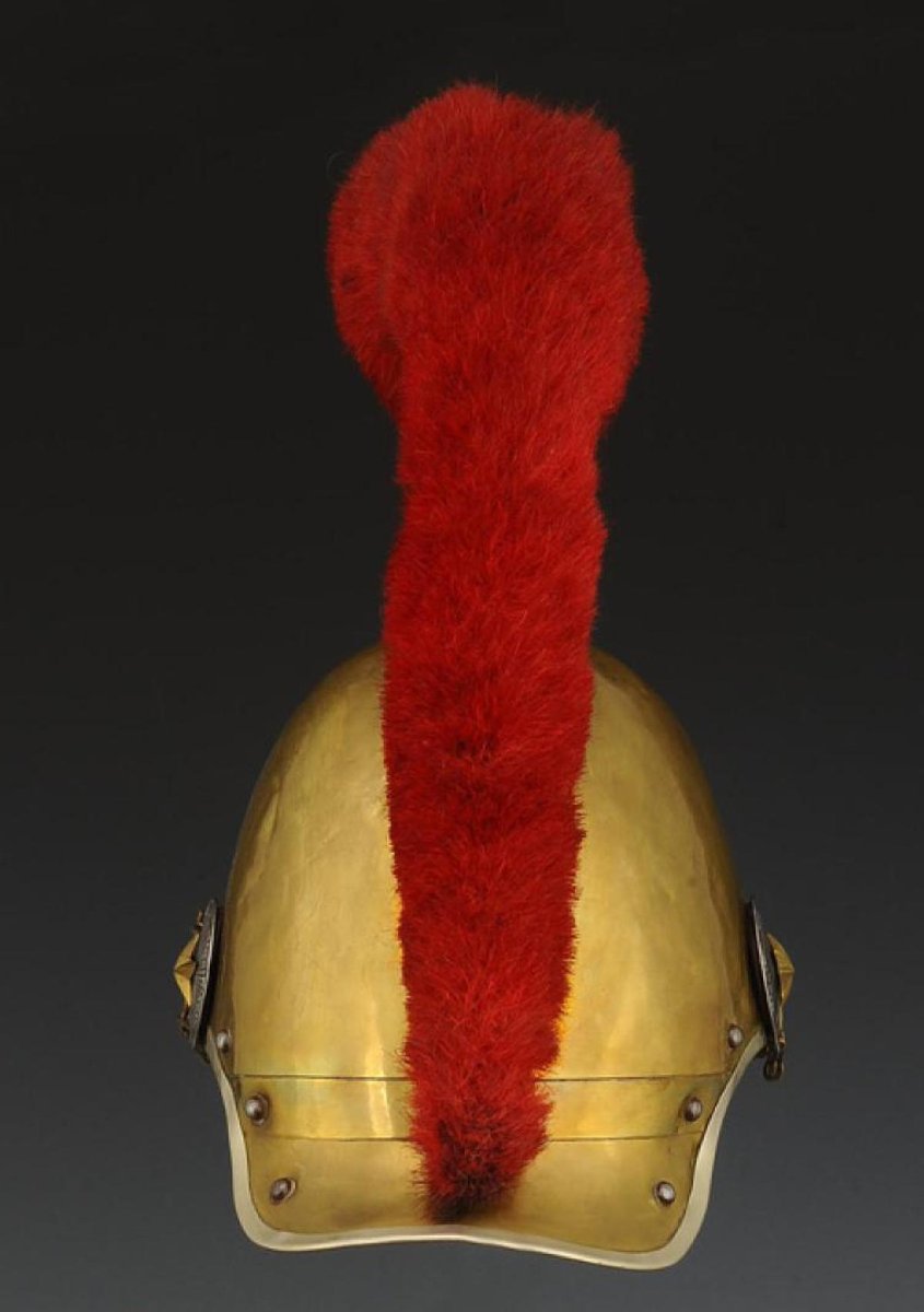Helmet For The Carabinier Troops Of The Imperial Guard, Model 1858, Second Empire.-photo-1
