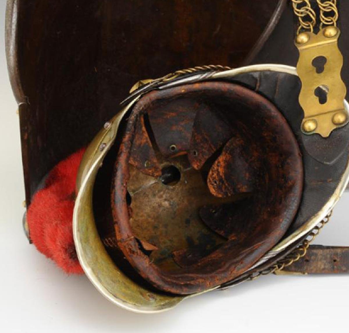 Helmet For The Carabinier Troops Of The Imperial Guard, Model 1858, Second Empire.-photo-2