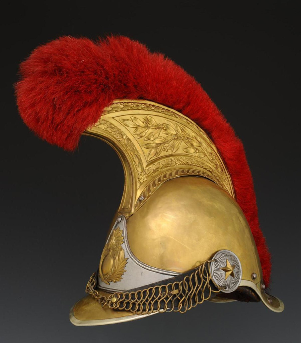 Helmet For The Carabinier Troops Of The Imperial Guard, Model 1858, Second Empire.