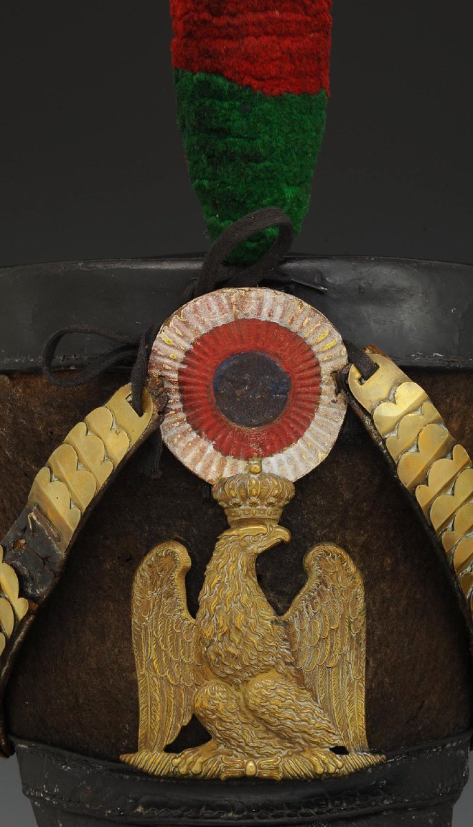 Shako Of The Fusiliers Of The Young Imperial Guard, First Empire.-photo-3