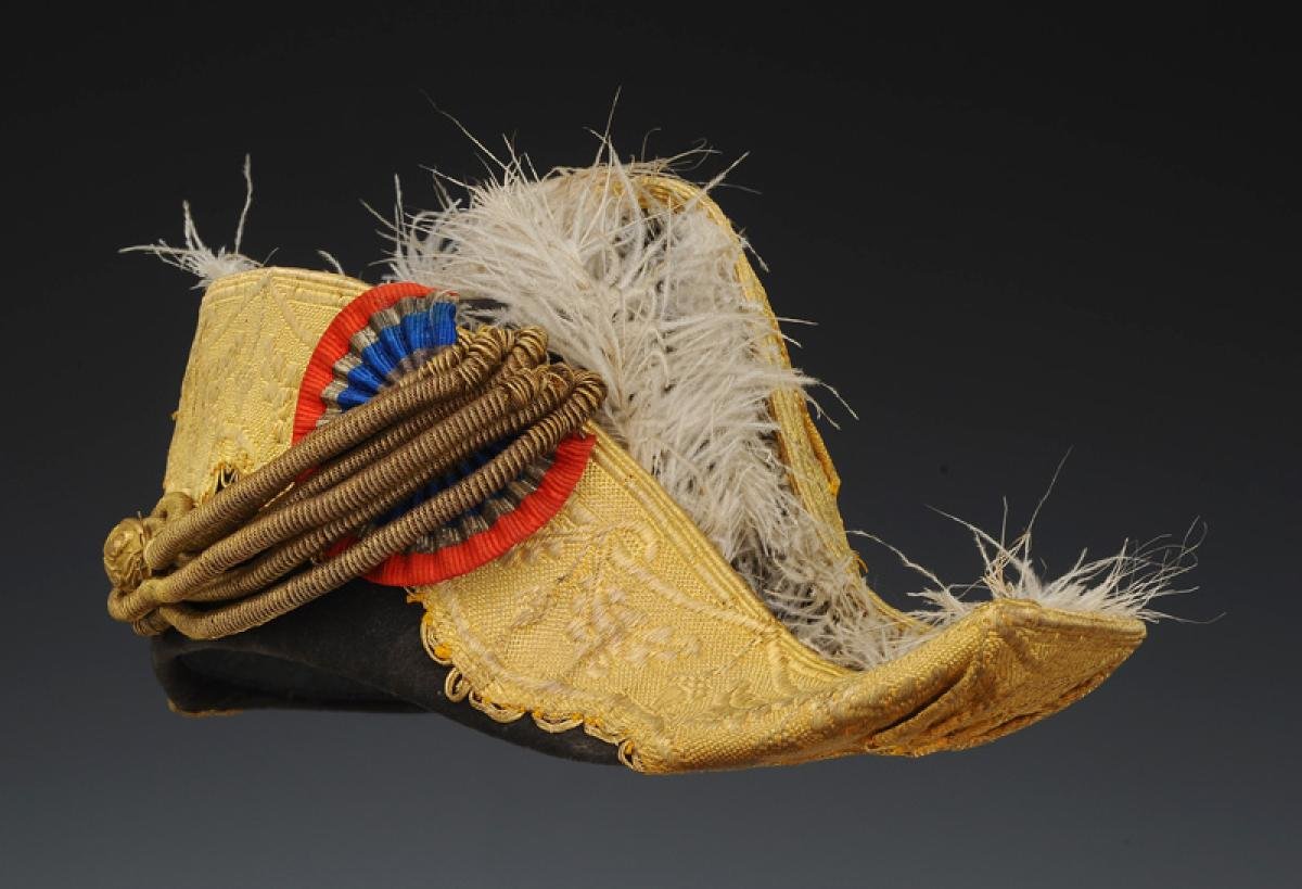 CHAPEAU BICORNE DE GÉNÉRAL DE DIVISION AYANT UN COMMANDEMENT SUPÉRIEUR, modèle 1872, -photo-3