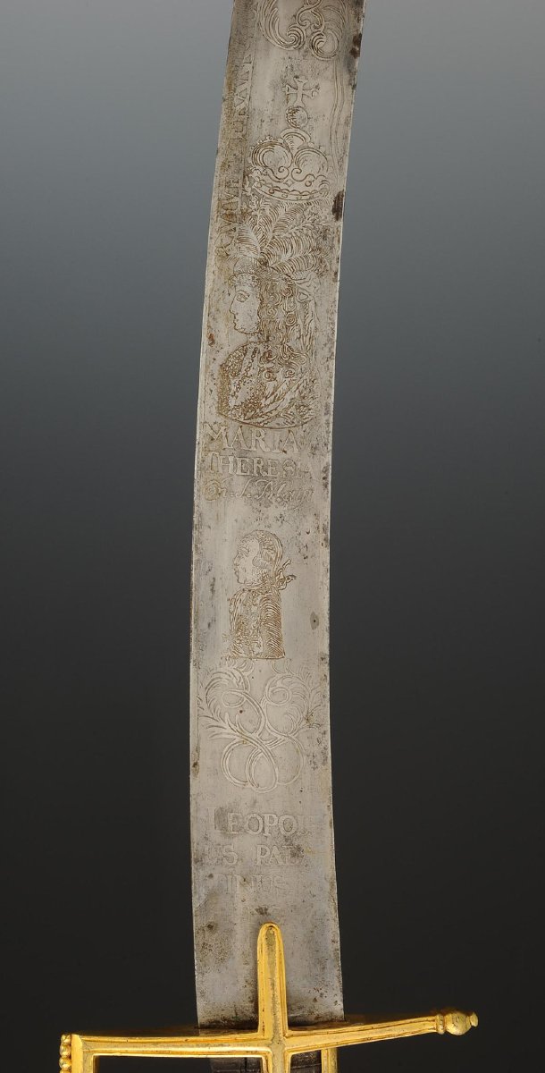 Austro-hungarian Hussar Officer's Sabre, Reign Of Francis Ii, Circa 1792. 32215-photo-5