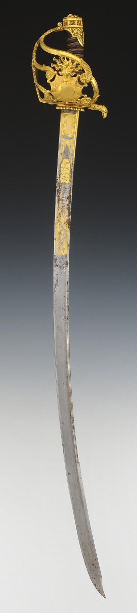Sword Of The Second Lieutenant, Standard-bearer, Bishop Of The Horse Grenadiers, Consuls' Guard-photo-3