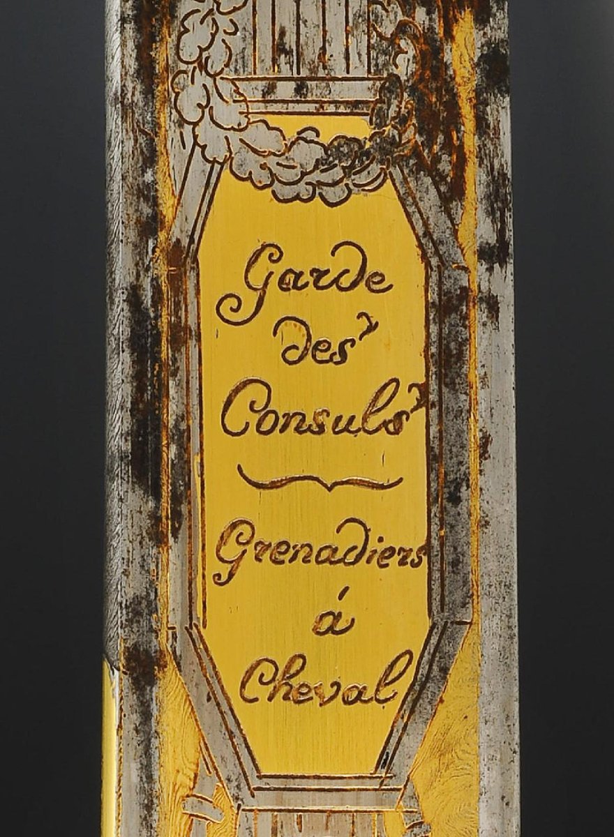 Sword Of The Second Lieutenant, Standard-bearer, Bishop Of The Horse Grenadiers, Consuls' Guard-photo-4