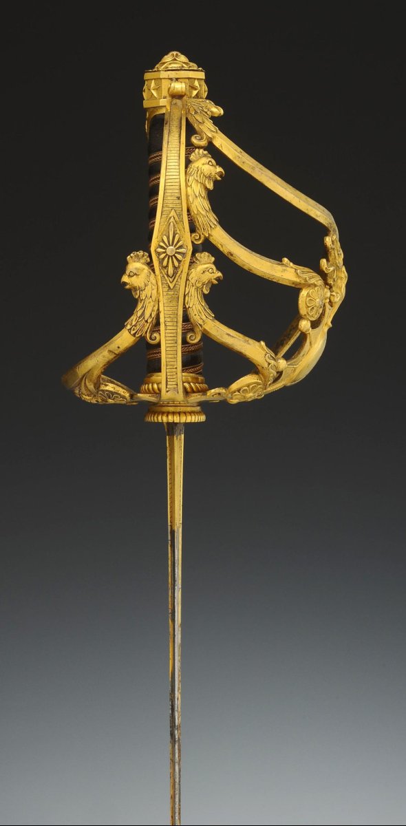 Sword Of The Second Lieutenant, Standard-bearer, Bishop Of The Horse Grenadiers, Consuls' Guard-photo-3