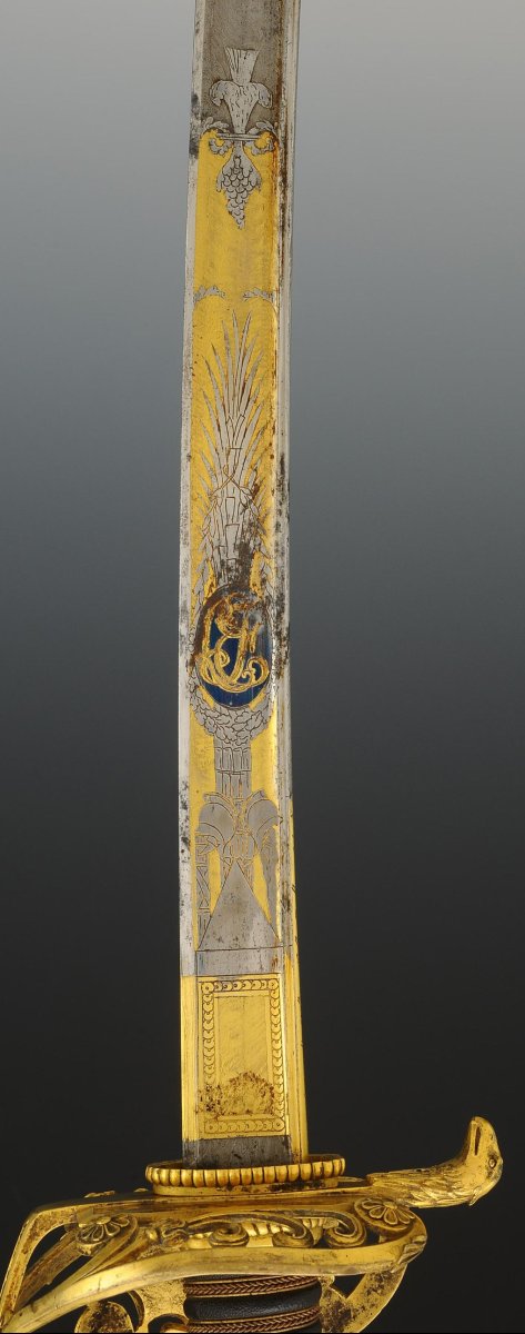 Sword Of The Second Lieutenant, Standard-bearer, Bishop Of The Horse Grenadiers, Consuls' Guard-photo-4