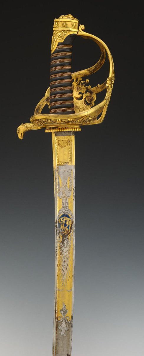 Sword Of The Second Lieutenant, Standard-bearer, Bishop Of The Horse Grenadiers, Consuls' Guard-photo-8