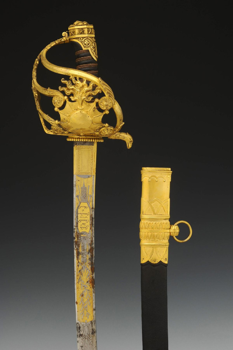 Sword Of The Second Lieutenant, Standard-bearer, Bishop Of The Horse Grenadiers, Consuls' Guard