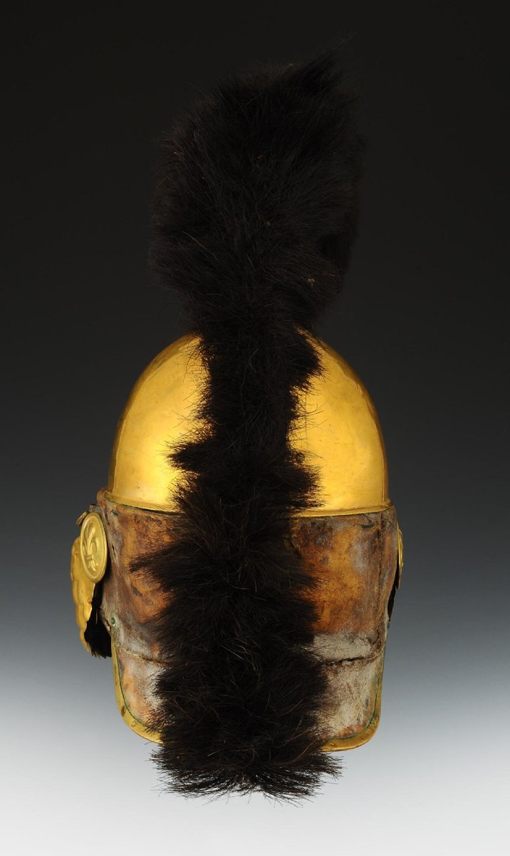 Officer's Helmet Of The 8th Regiment Of Dragoons (known As The Condé), Worn During The Hundred -photo-1