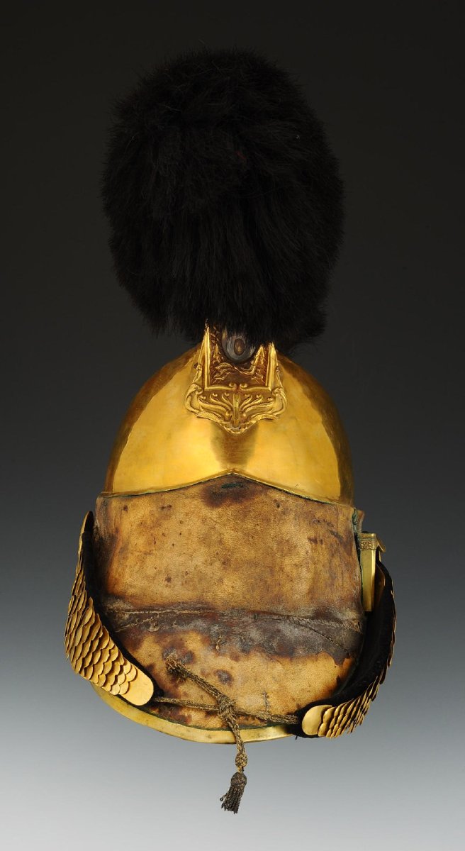 Officer's Helmet Of The 8th Regiment Of Dragoons (known As The Condé), Worn During The Hundred -photo-3