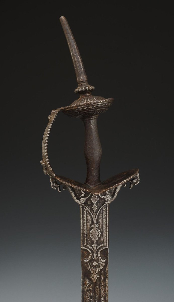 "firanghi" Saber With European Blade, South India, 17th Century. 30824-photo-2