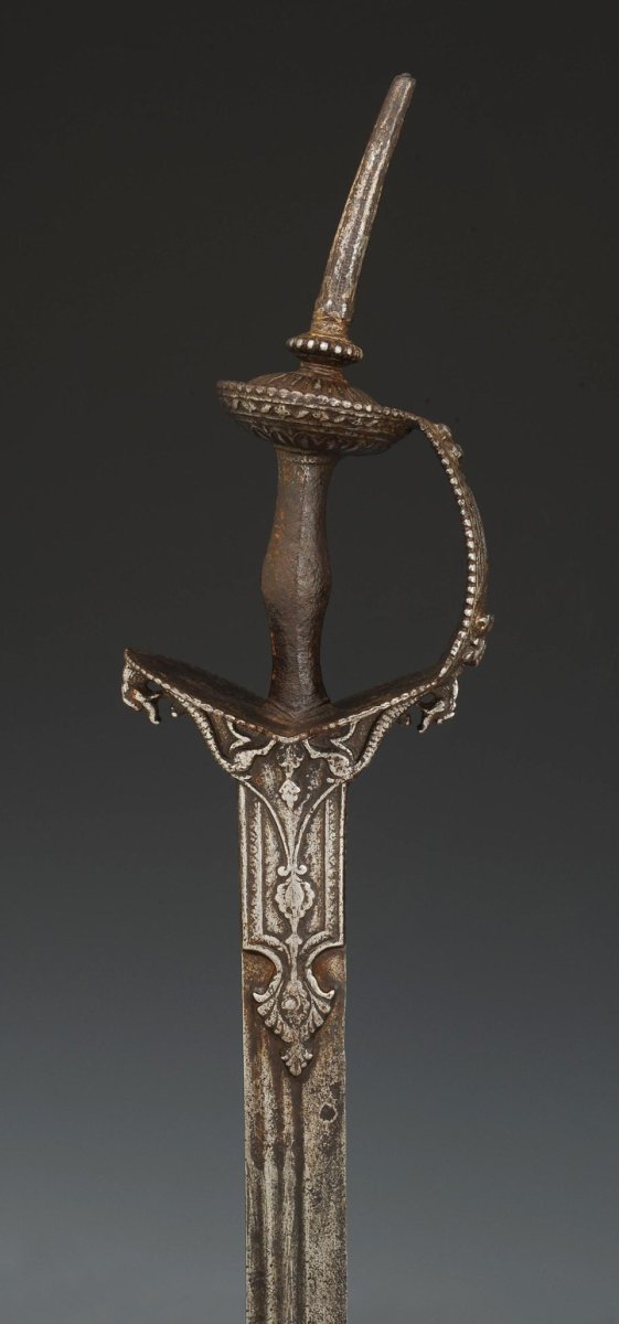 "firanghi" Saber With European Blade, South India, 17th Century. 30824-photo-4