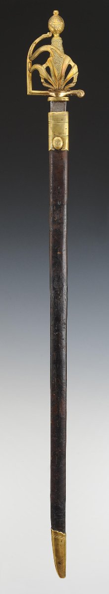 Strong Sword Of The 1st Company Of Musketeers Of The King's Military Household, Model 1762-photo-4