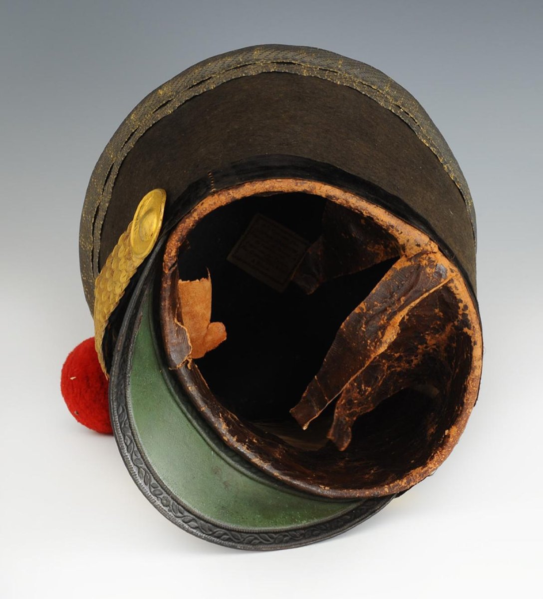 SHAKO DU COLONEL LOUIS GAY, GRENADIER DU 79ème RÉGIMENT D'INFANTERIE, Premier Empire 1809-1814-photo-5