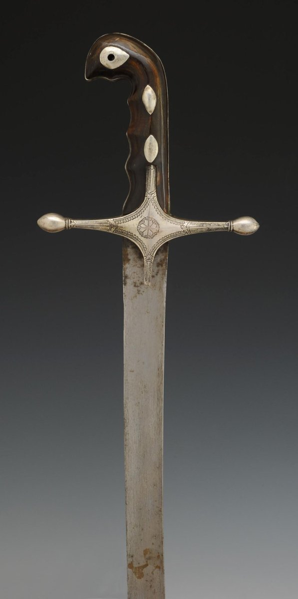 SABRE À L'ORIENTALE DIT « PALA », Premier tiers du XIXème siècle.-photo-3