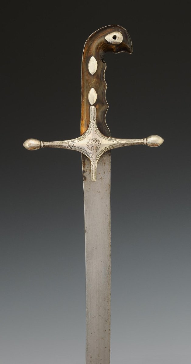 SABRE À L'ORIENTALE DIT « PALA », Premier tiers du XIXème siècle.-photo-5