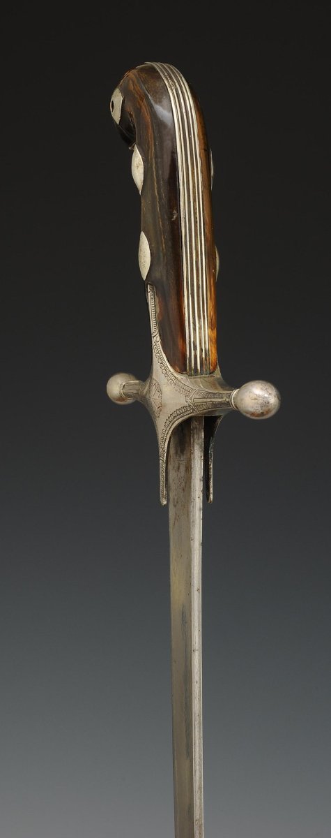 SABRE À L'ORIENTALE DIT « PALA », Premier tiers du XIXème siècle.-photo-6