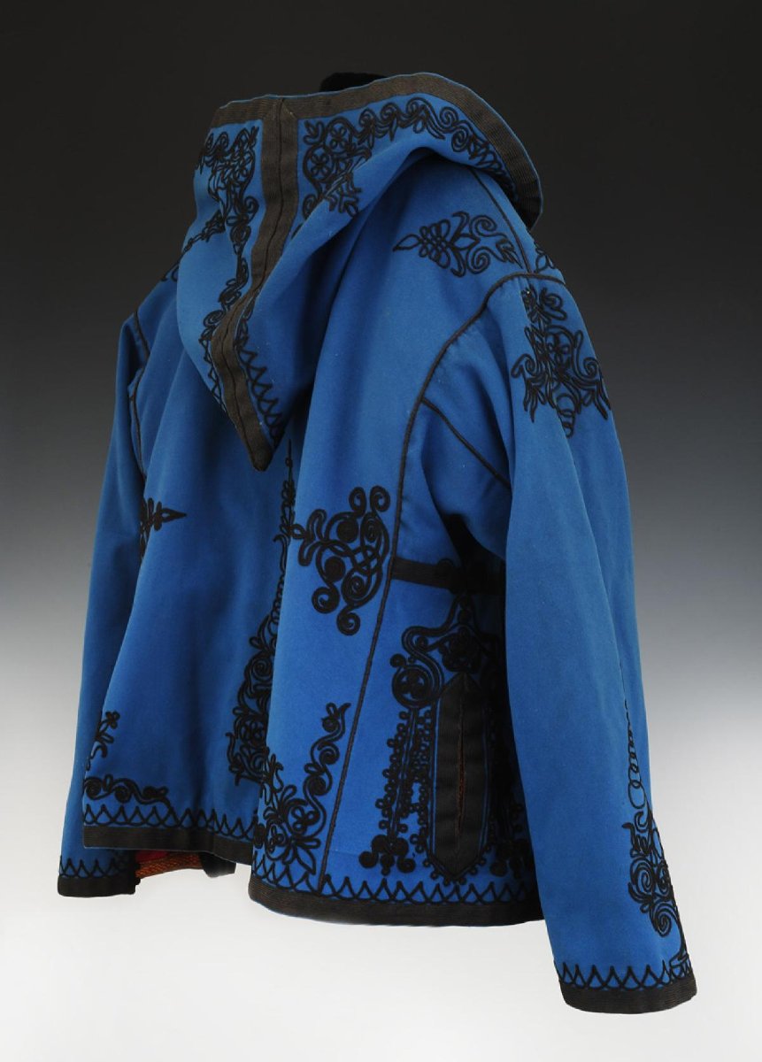 VESTE CAPUCHON D'OFFICIER DE CHASSEURS D'AFRIQUE, Second Empire. -photo-1