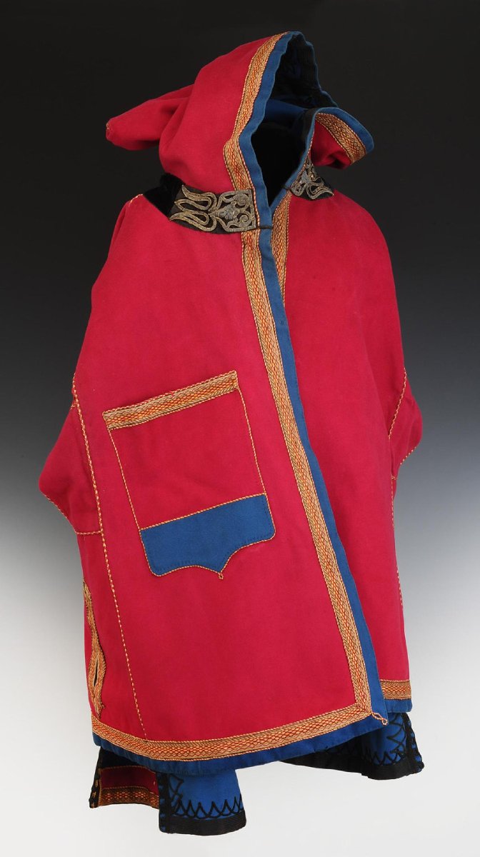 VESTE CAPUCHON D'OFFICIER DE CHASSEURS D'AFRIQUE, Second Empire. -photo-5