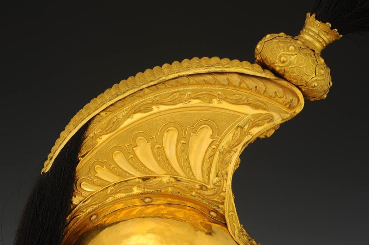 CASQUE DU COLONEL DAVID NIEPCE DU 8ème RÉGIMENT DES DRAGONS PORTÉ PENDANT LES CENT-JOURS-photo-6