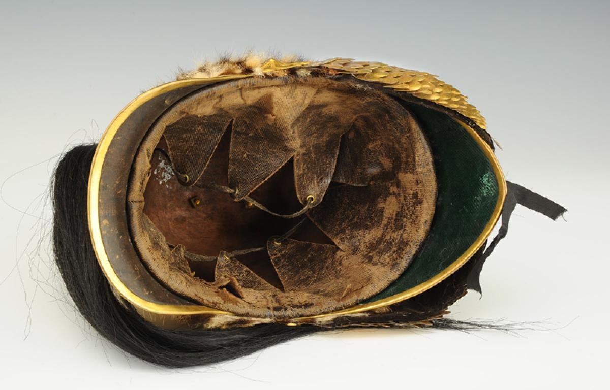 CASQUE DU COLONEL DAVID NIEPCE DU 8ème RÉGIMENT DES DRAGONS PORTÉ PENDANT LES CENT-JOURS-photo-7