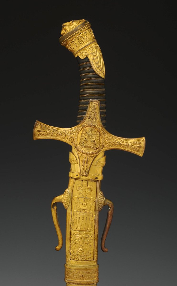 SABRE DE TAMBOUR MAJOR DE TROUPES À PIED, modèle du 10 décembre 1851-photo-2