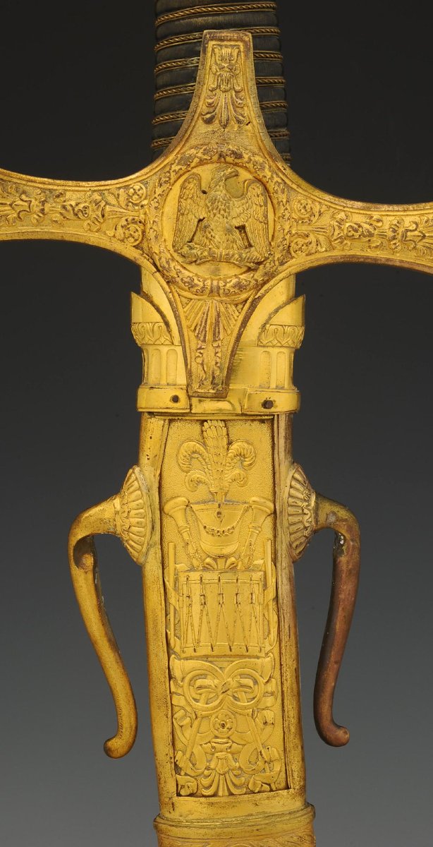 SABRE DE TAMBOUR MAJOR DE TROUPES À PIED, modèle du 10 décembre 1851-photo-3