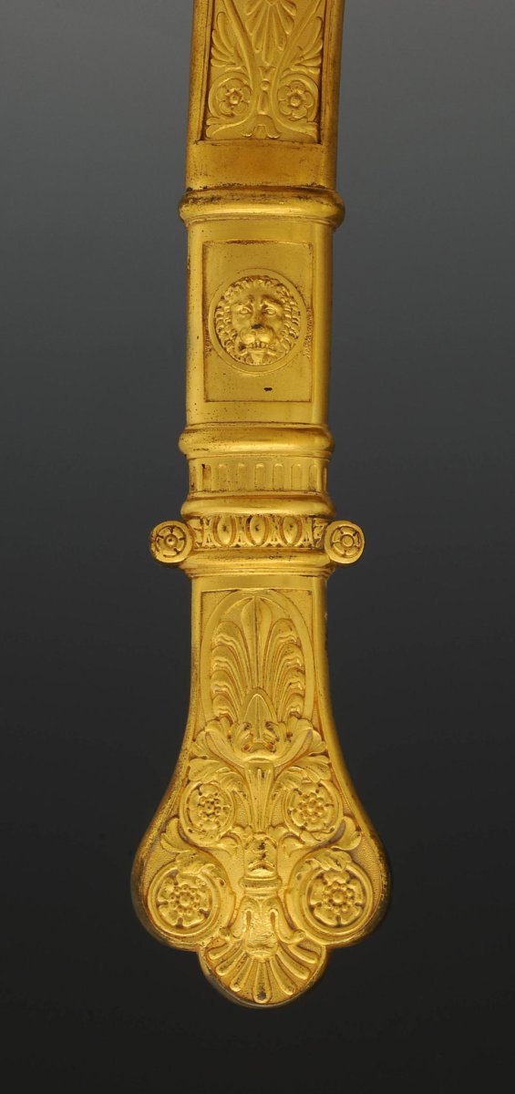 SABRE DE TAMBOUR MAJOR DE TROUPES À PIED, modèle du 10 décembre 1851-photo-3