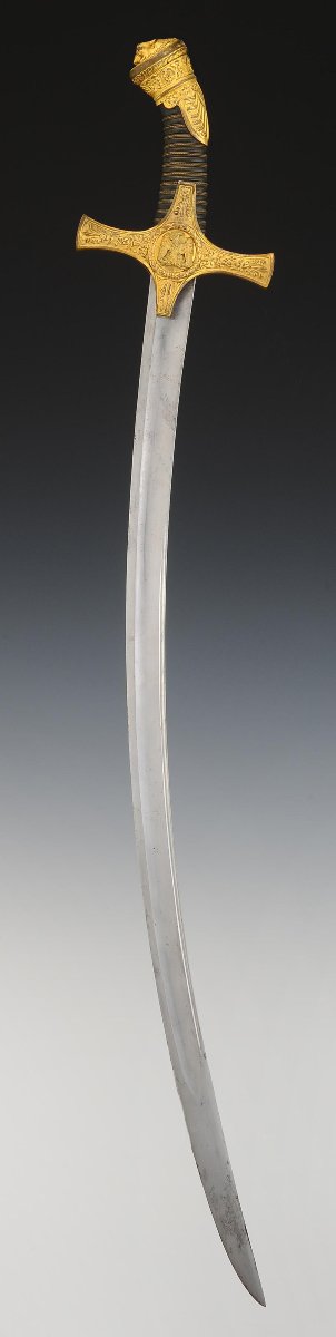 SABRE DE TAMBOUR MAJOR DE TROUPES À PIED, modèle du 10 décembre 1851-photo-5