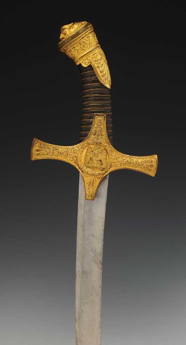 SABRE DE TAMBOUR MAJOR DE TROUPES À PIED, modèle du 10 décembre 1851-photo-6