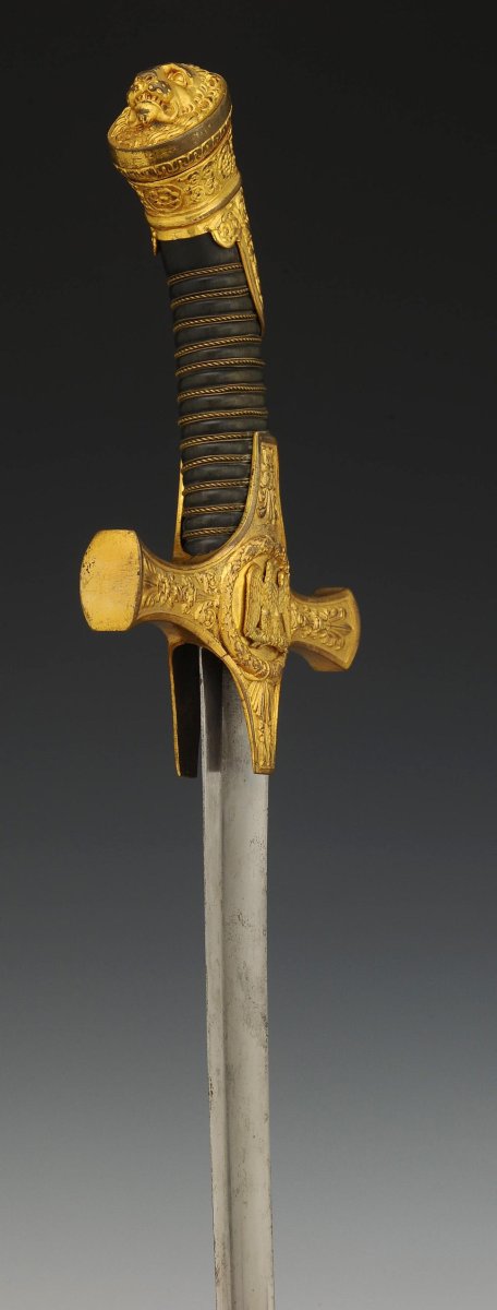 SABRE DE TAMBOUR MAJOR DE TROUPES À PIED, modèle du 10 décembre 1851-photo-7