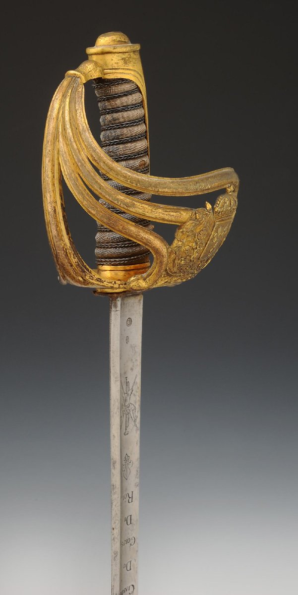 Saber Of The King's Bodyguard, Model 1816, Restoration. -photo-2