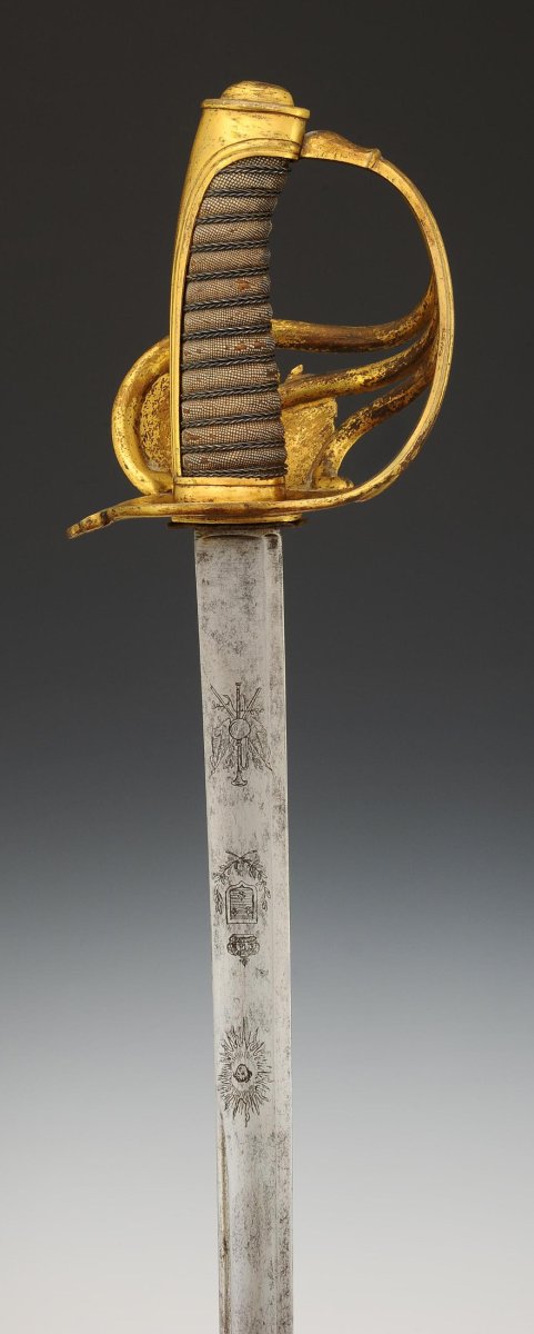 Saber Of The King's Bodyguard, Model 1816, Restoration. -photo-3