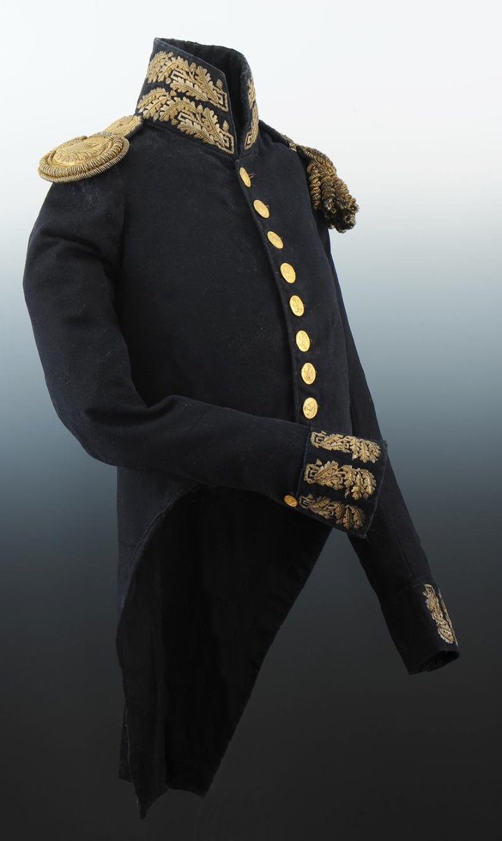 HABIT DE PETIT UNIFORME D'OFFICIER DE L'ÉTAT-MAJOR DES ARMÉES, ADJUDANT COMMANDANT DE LA GARDE -photo-2