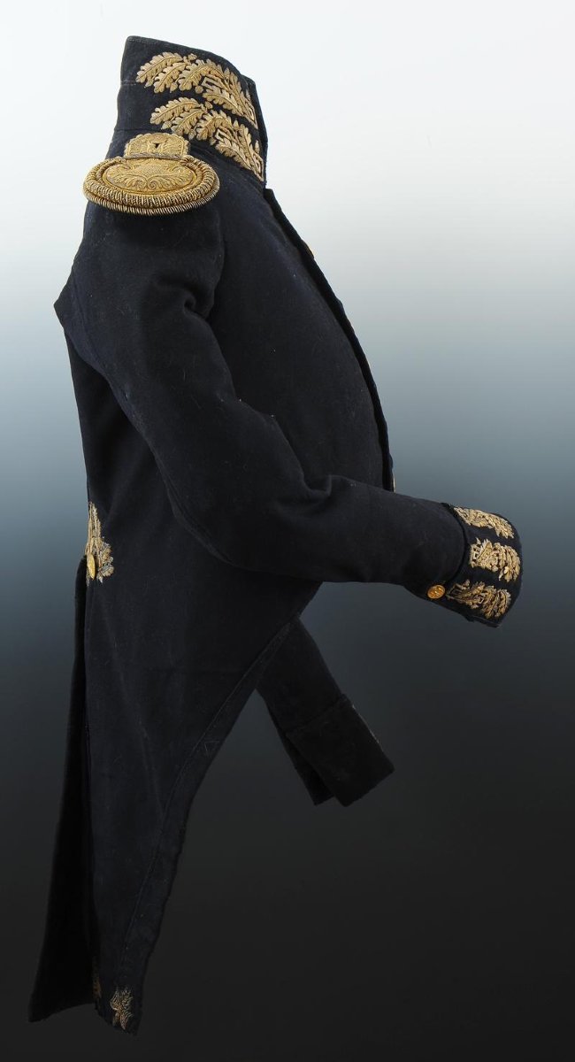 HABIT DE PETIT UNIFORME D'OFFICIER DE L'ÉTAT-MAJOR DES ARMÉES, ADJUDANT COMMANDANT DE LA GARDE -photo-3