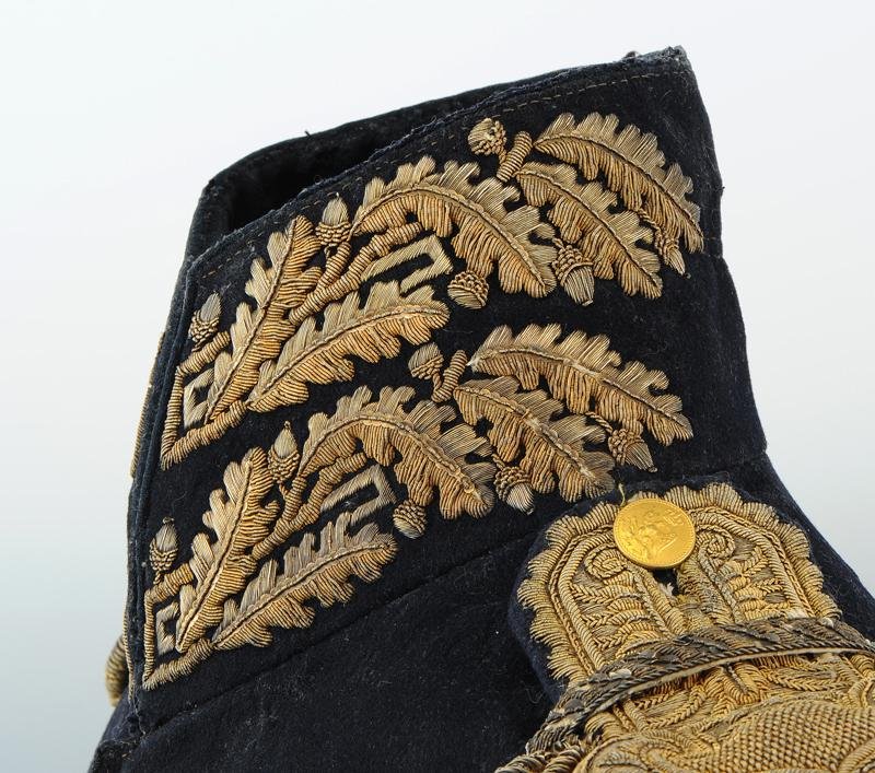 HABIT DE PETIT UNIFORME D'OFFICIER DE L'ÉTAT-MAJOR DES ARMÉES, ADJUDANT COMMANDANT DE LA GARDE -photo-2