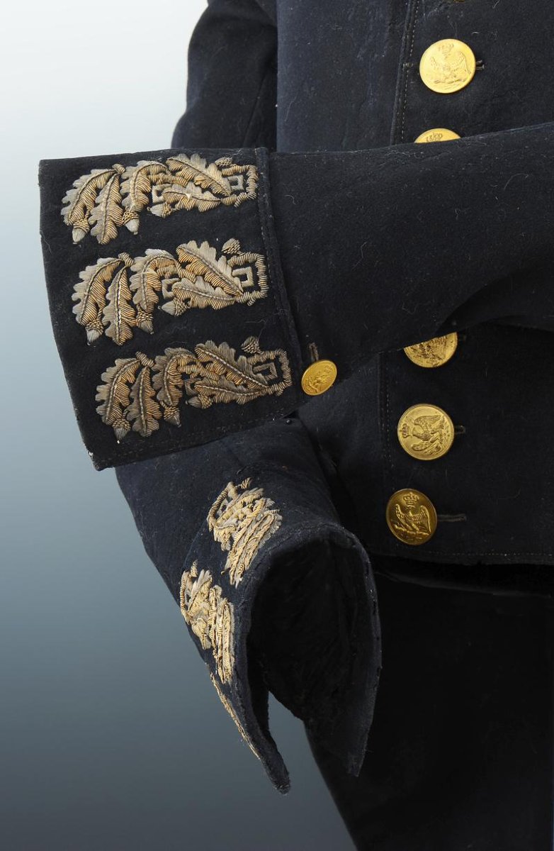 HABIT DE PETIT UNIFORME D'OFFICIER DE L'ÉTAT-MAJOR DES ARMÉES, ADJUDANT COMMANDANT DE LA GARDE -photo-5