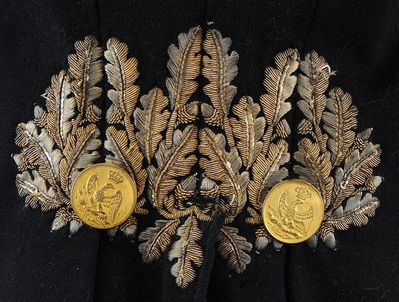 HABIT DE PETIT UNIFORME D'OFFICIER DE L'ÉTAT-MAJOR DES ARMÉES, ADJUDANT COMMANDANT DE LA GARDE -photo-6