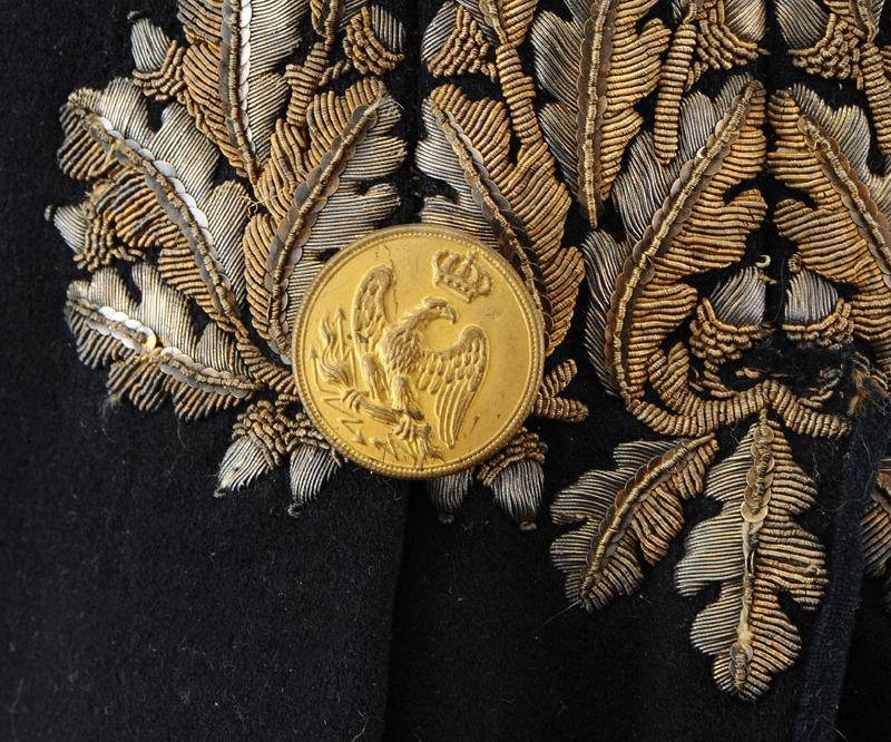 HABIT DE PETIT UNIFORME D'OFFICIER DE L'ÉTAT-MAJOR DES ARMÉES, ADJUDANT COMMANDANT DE LA GARDE -photo-8