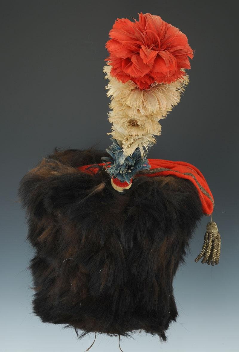 Colback Of A Musician Of The Light Cavalry Or Of The National Guard, Second Empire. -photo-2