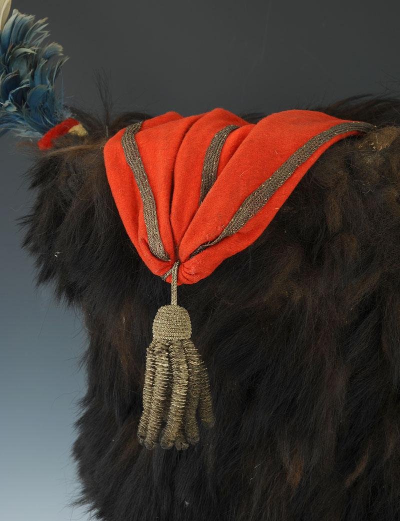 Colback Of A Musician Of The Light Cavalry Or Of The National Guard, Second Empire. -photo-4