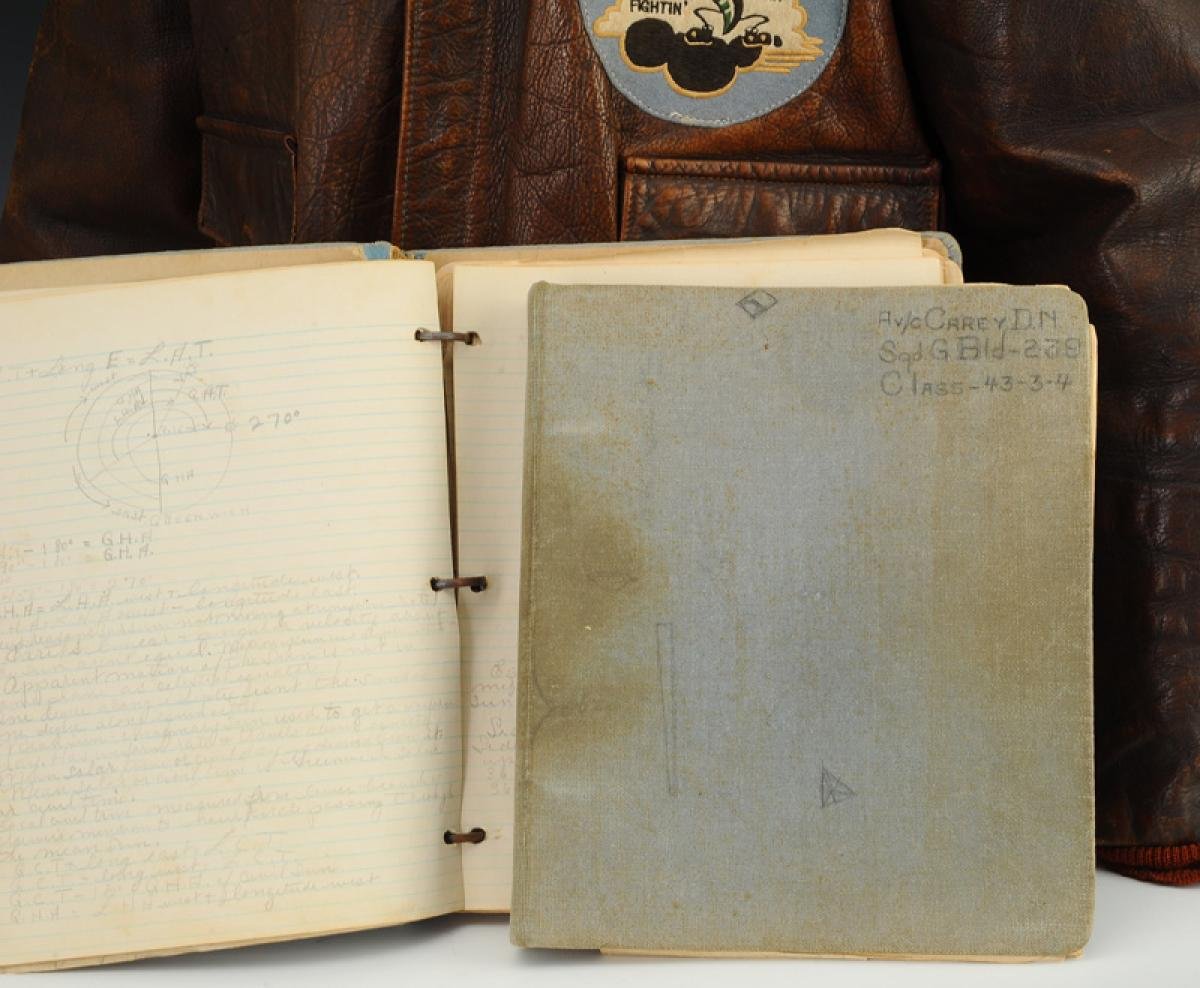 BLOUSON A2 US D'UN PILOTE QUI PARTICIPA AUX BOMBARDEMENTS PRÉPARATIFS DU D-DAY-photo-8