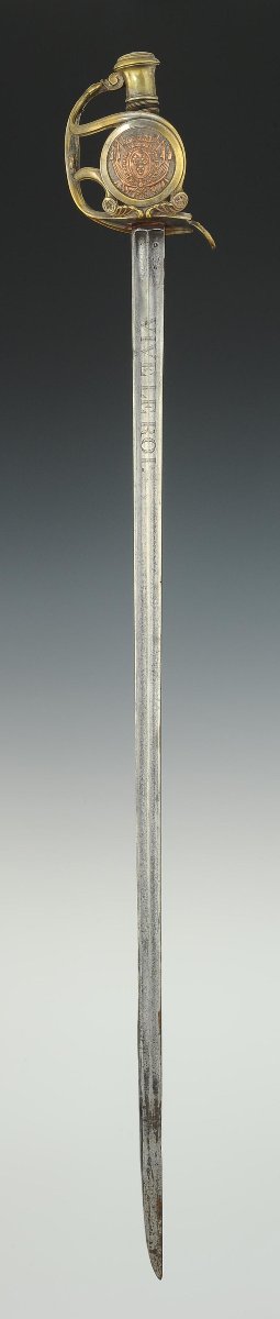 SABRE DE RÉCOMPENSE, DIT « DES PAROISSES », modèle 1816, Restauration. -photo-4