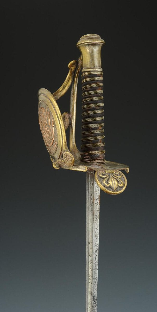 SABRE DE RÉCOMPENSE, DIT « DES PAROISSES », modèle 1816, Restauration. -photo-3