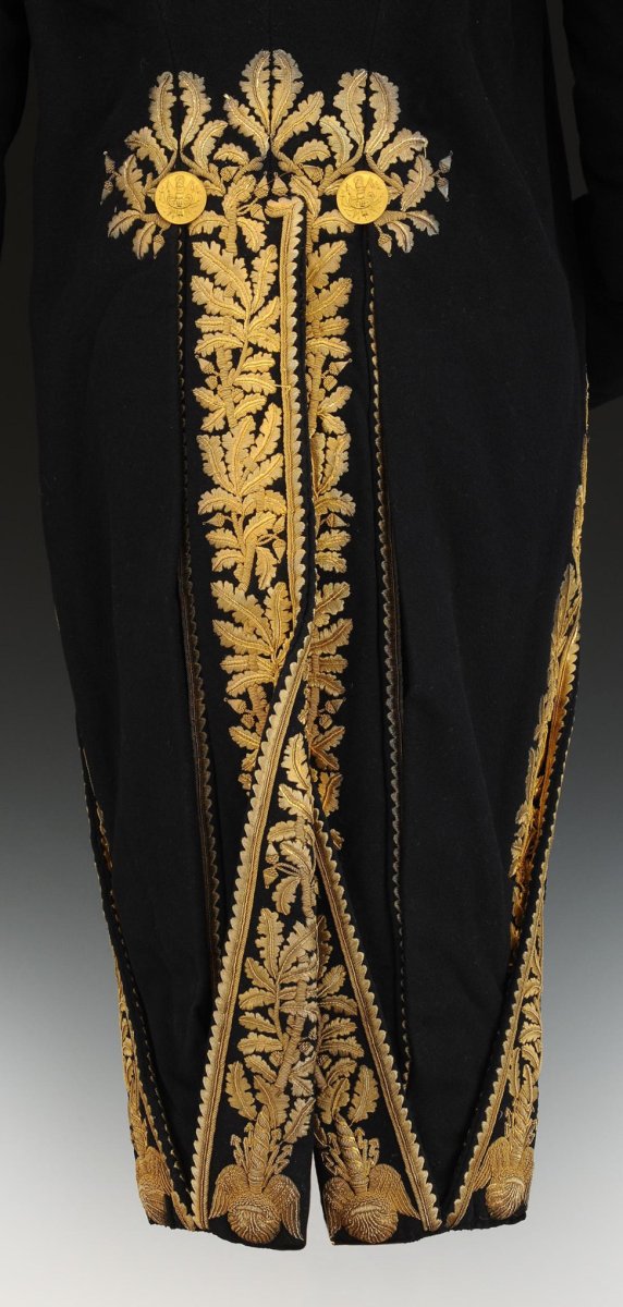 HABIT DE PETIT UNIFORME DE GÉNÉRAL DE DIVISION, attribué à Joseph Bonaparte roi d'Espagne 1813-photo-6