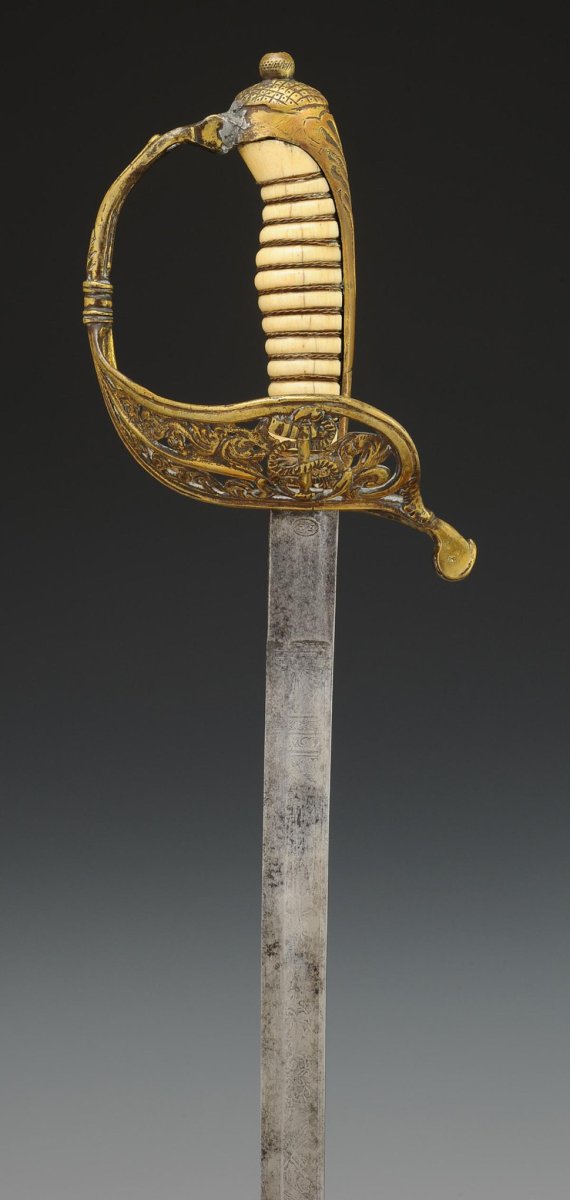 Ottoman Empire Naval Officer's Sword, Second Half Of The 19th Century.-photo-2