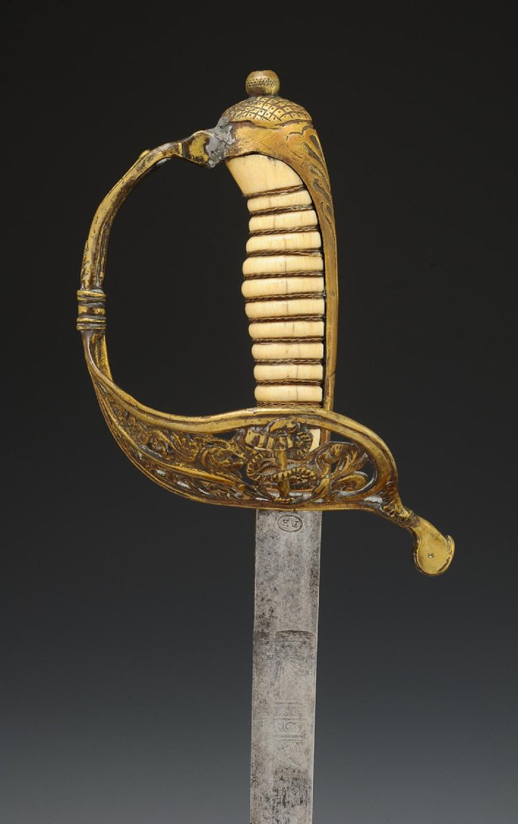 Ottoman Empire Naval Officer's Sword, Second Half Of The 19th Century.-photo-2
